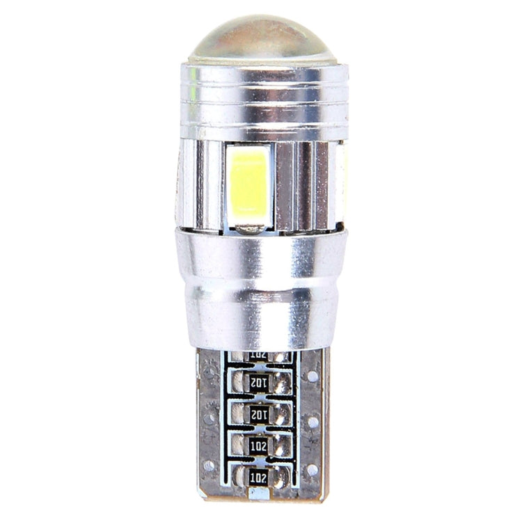 2PCS T10 3W Ice Blue Light 6 SMD 5630 LED Error-Free Canbus Car Clearance Lights Lamp, DC 12V, 6 SMD 5630 LEDs - HoMEdemic™ 