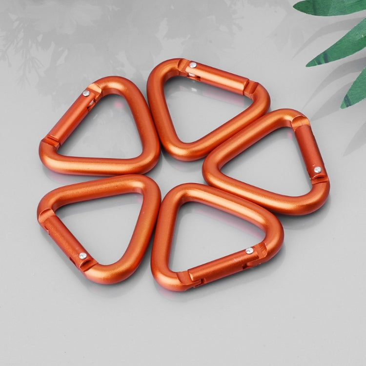 2PCS Triangle Carabiner Outdoor Camping Hiking Keychain Snap Clip Hook Kettle Buckle Carabiner Accessories - HoMEdemic™ 