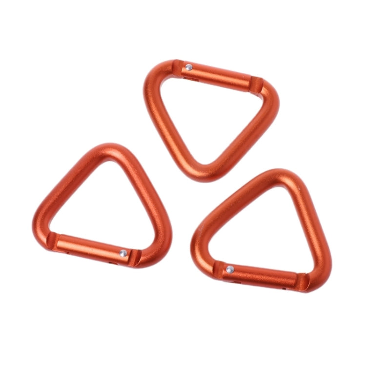 2PCS Triangle Carabiner Outdoor Camping Hiking Keychain Snap Clip Hook Kettle Buckle Carabiner Accessories - HoMEdemic™ 