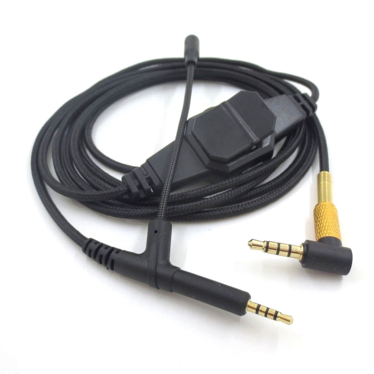 2m For BOSE 700 / QC25 / QC35 / OE2 3.5mm to 2.5mm Gaming Headset Audio Cable(Black) - HoMEdemic™ 