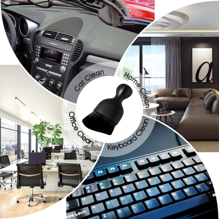 2pcs Car Interior Cleaning Brush Air Outlet Gap Dust Removal Brush, Color: OPP Black - HoMEdemic™ 