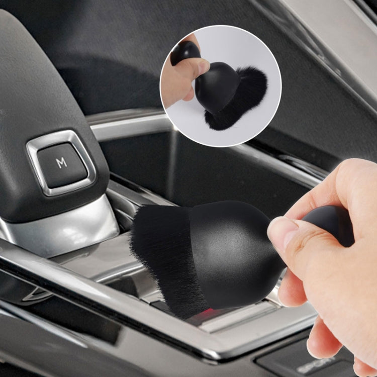 2pcs Car Interior Cleaning Brush Air Outlet Gap Dust Removal Brush, Color: OPP Black - HoMEdemic™ 