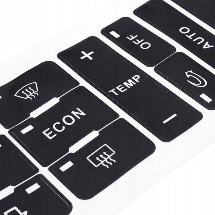 2pcs For Audi A2/A3/A8L Car Air Conditioning Control Switch Repair Sticker - HoMEdemic™ 