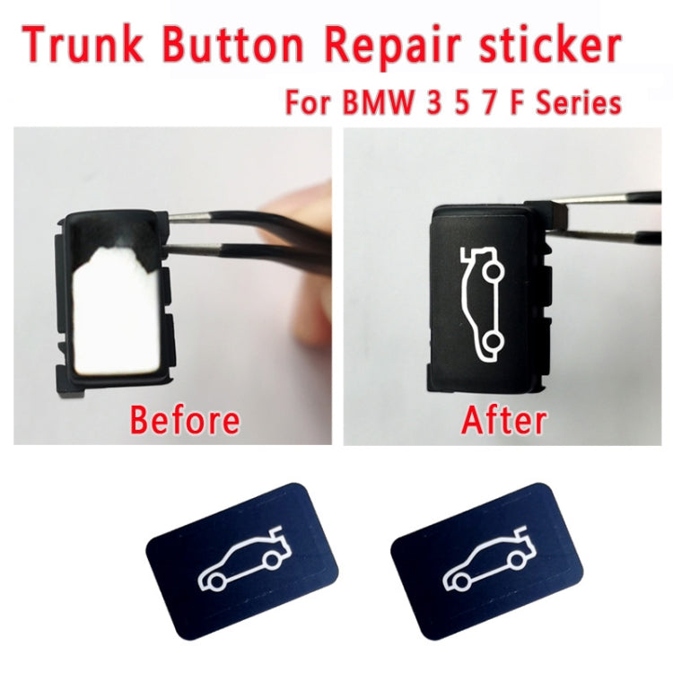 2pcs For BMW 3/5/7 Series Car Trunk Switch Repair Sticker - HoMEdemic™ 