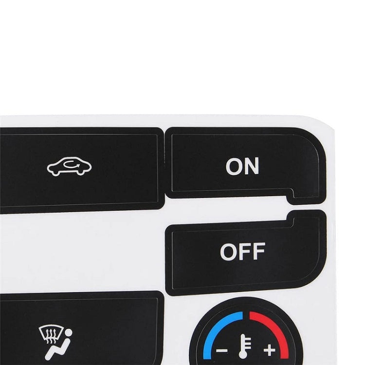 2pcs For Ford S-Max/MONDEO Car Air Conditioning Button Repair Sticker(Black) - HoMEdemic™ 