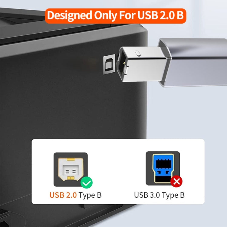 2pcs JUNSUNMAY USB Type-C Female to Male USB 2.0 Type-B Adapter Converter Connector for Printers Scanner Electric Piano - HoMEdemic™ 