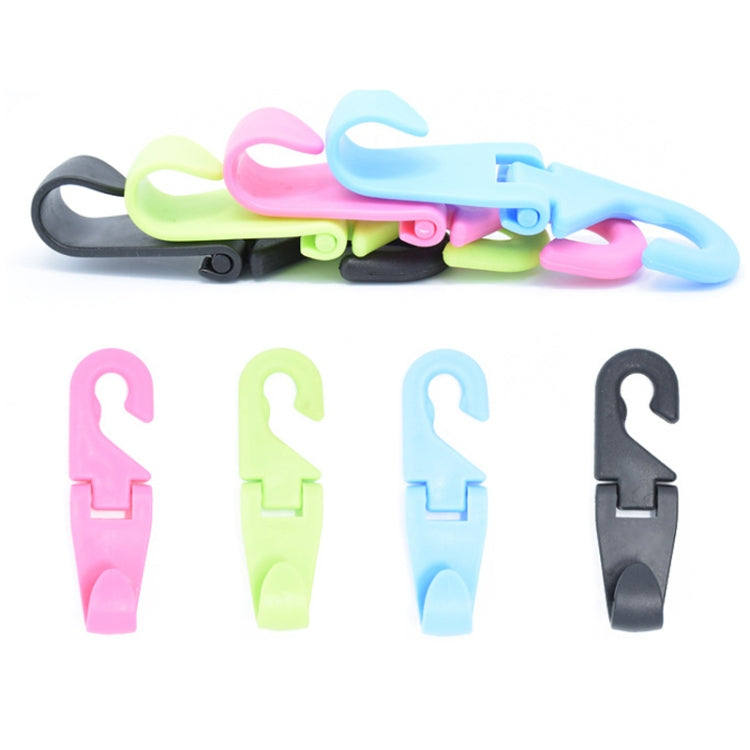2pcs Mini Car Seat Back Plastic Hook(Random Color Delivery) - HoMEdemic™ 