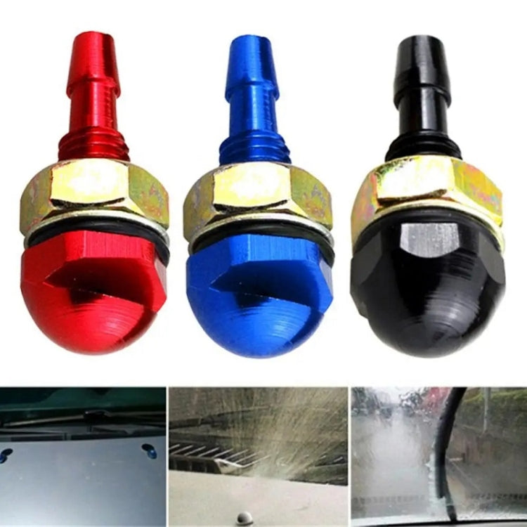 2pcs /Set Automotive Glass Washer Sprayer Aluminum Cap Nozzle(Blue) - HoMEdemic™ 