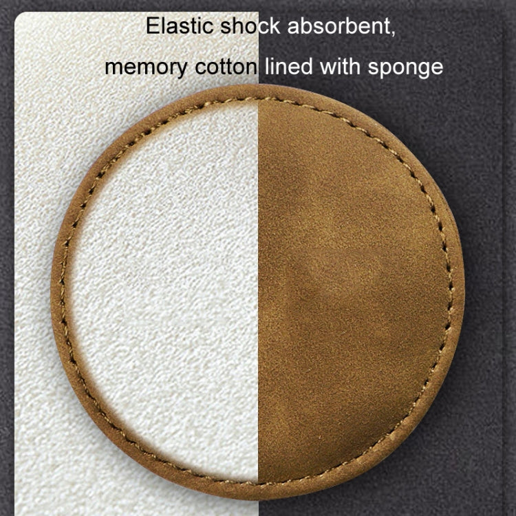 2pcs/ Set Car Suede Anti-Slip Water Coaster Car Interior Decoration(Gray) - HoMEdemic™ 