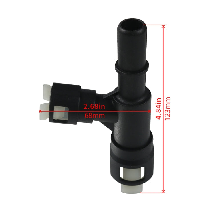2pcs / Set For Cadillac Car Heater Hose Connector 15055343(Black) - HoMEdemic™ 