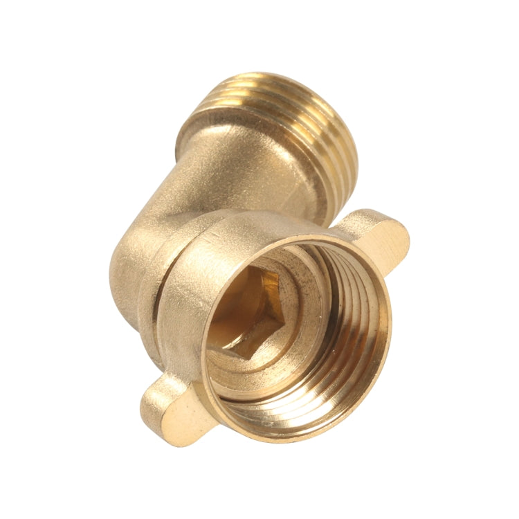 2pcs / Set RV Water Inlet Check 45/90 Degree 3/4 Connector Adapter(Yellow) - HoMEdemic™ 