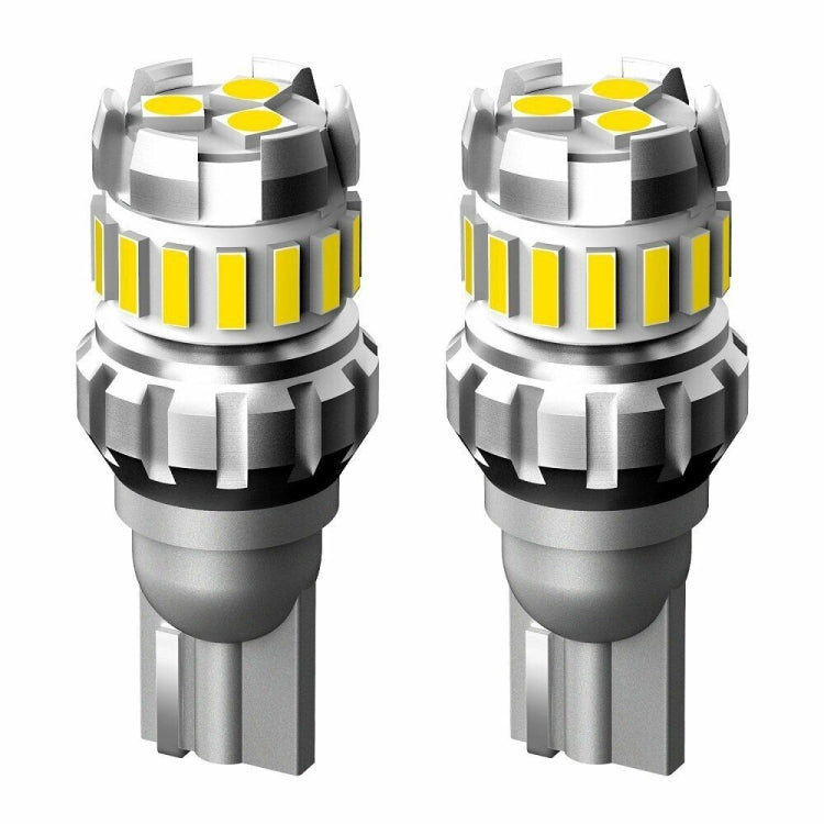 2pcs T10 3030+4014 18LED Constant Current Decoder Indicator Light Reversing Light(White) - HoMEdemic™ 