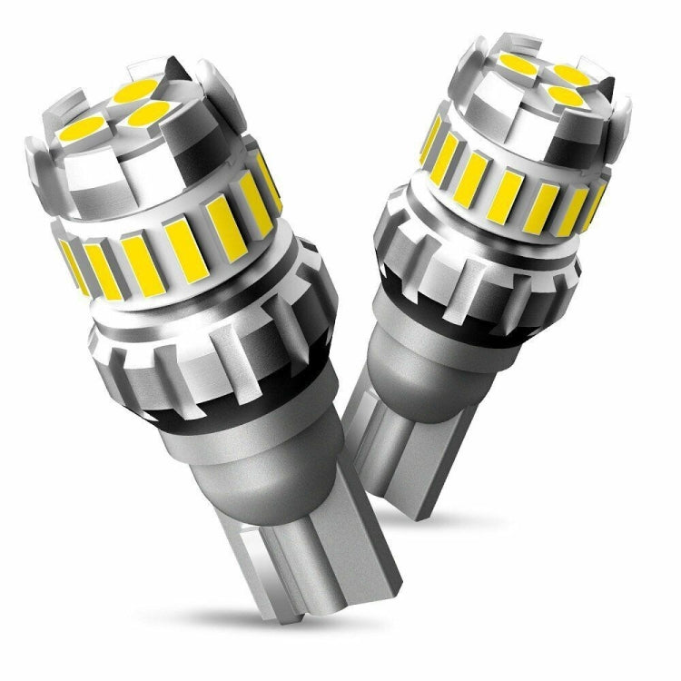2pcs T10 3030+4014 18LED Constant Current Decoder Indicator Light Reversing Light(White) - HoMEdemic™ 