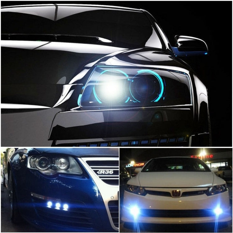 3.5 inch DC 12V 10W 900LM 7000K Car Angel Eyes Fog Lamp Foglight(White Light + White Light), 3.5 inch - HoMEdemic™ 