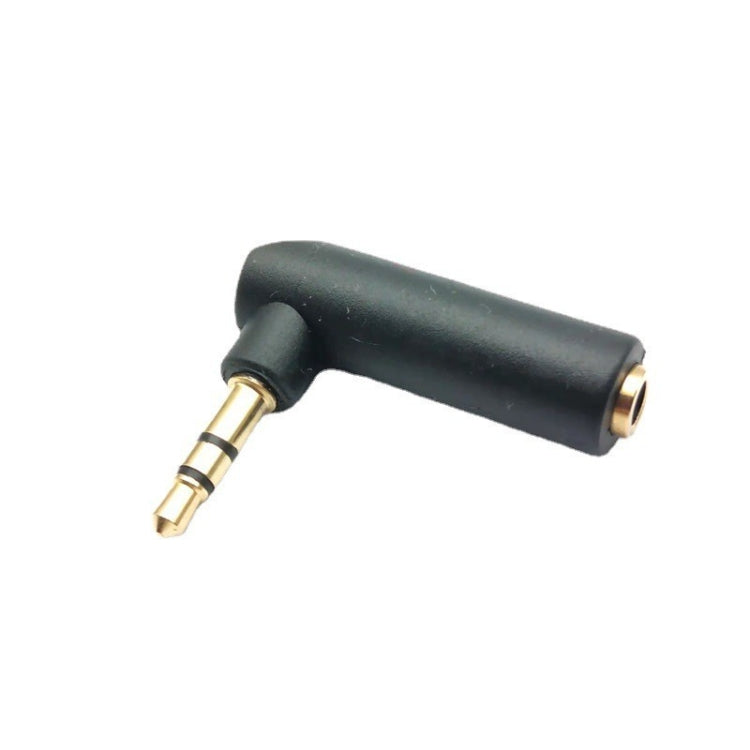 3.5mm Elbow Male to Female Dual Channel Headphone Audio Adapter(Gold Plated) - HoMEdemic™ 