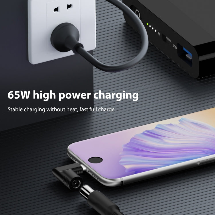 3.5x1.35mm 65W DC Input to USB-C / Type-C PD Power Adapter - HoMEdemic™ 
