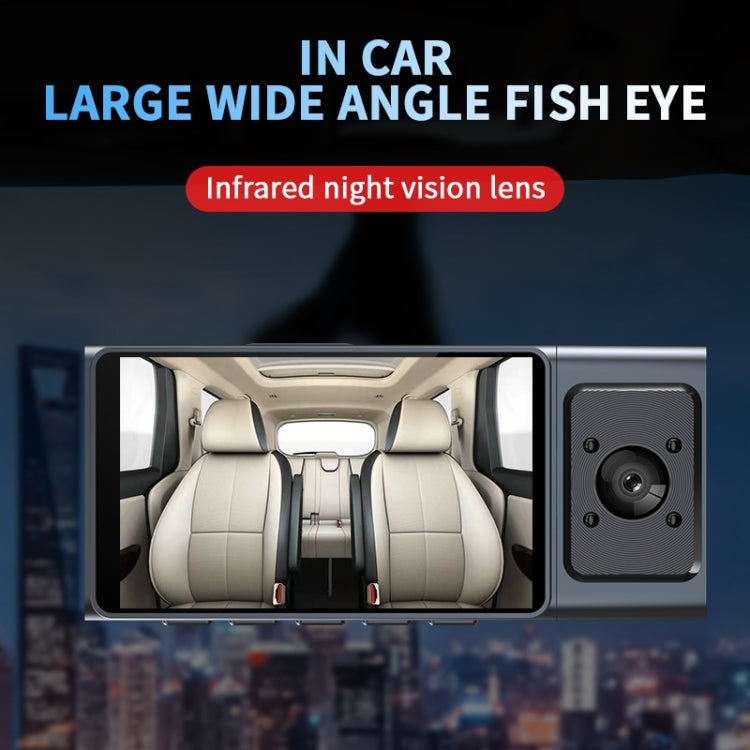 3 Camera Lens 3-inch IPS Screen WiFi Car Dash Cam 1080P Night Vision Dash Camera for Cars 64G - HoMEdemic™ 
