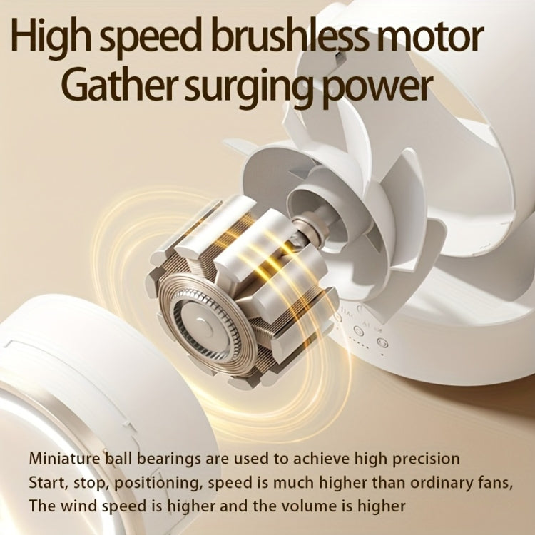 3 In 1 Multifunctional Desktop Fan with LED Light Cosmetic Mirror USB Plug Non-Oscillating - HoMEdemic™ 