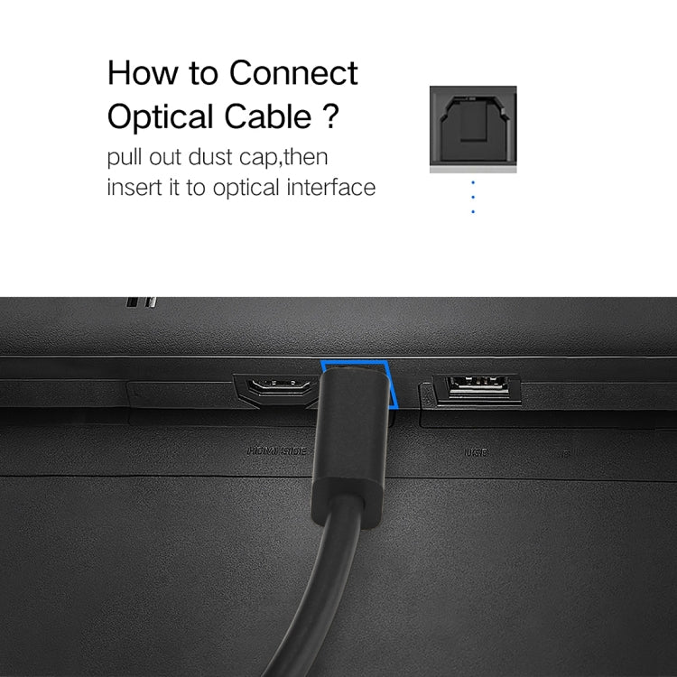 3 In 1 Out Switch Manually Switching Digital Audio Fiber Optic Switch With Cable(Black) - HoMEdemic™ 