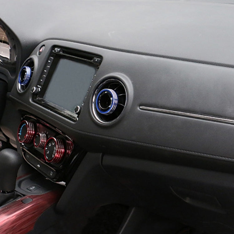 3 PCS Car Aluminum Air Conditioner Knob Case For Honda, For Honda(Red), For Honda(Gold), For Honda(Blue) - HoMEdemic™ 
