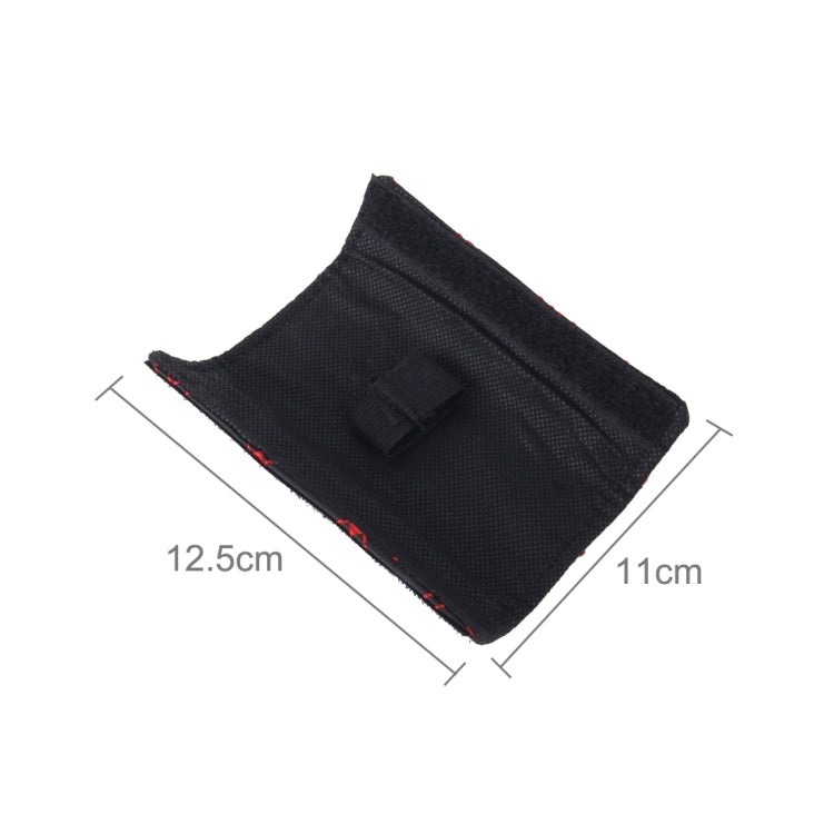 3 PCS Car Hand Brake Cover Shift Knob Gear Stick Cushion Sets Rear View Mirror Sets Cover Car Accessory Interior Decoration Pad, 3 PCS Red, 3 PCS White - HoMEdemic™ 