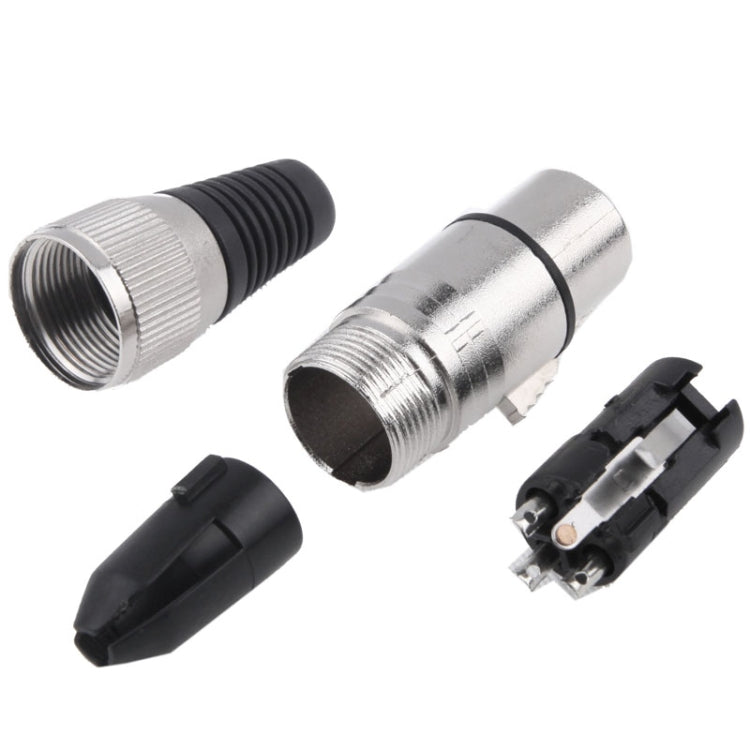 3 Pin XLR Female Plug Microphone Connector Adapter, Female - HoMEdemic™ 