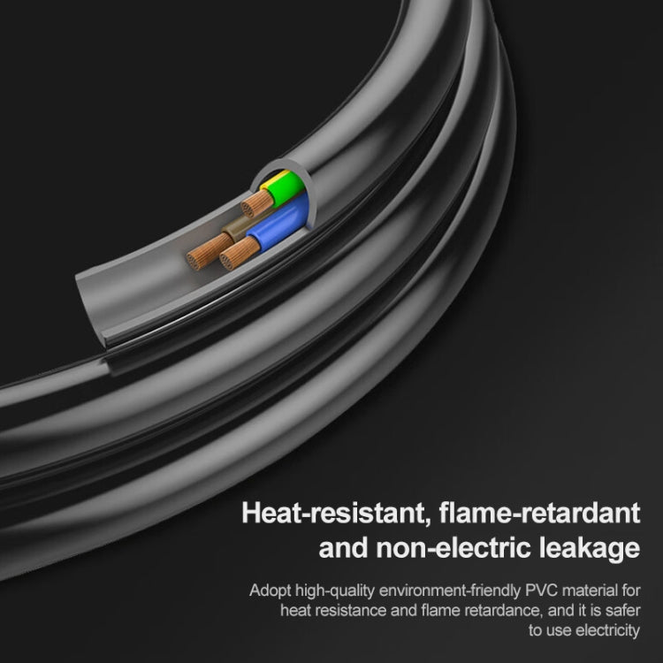 3 Prong Style Brazil AC Power Cord, Length: 1.2m ( OD5.5 ), Brazil Plug, 1.2m - HoMEdemic™ 