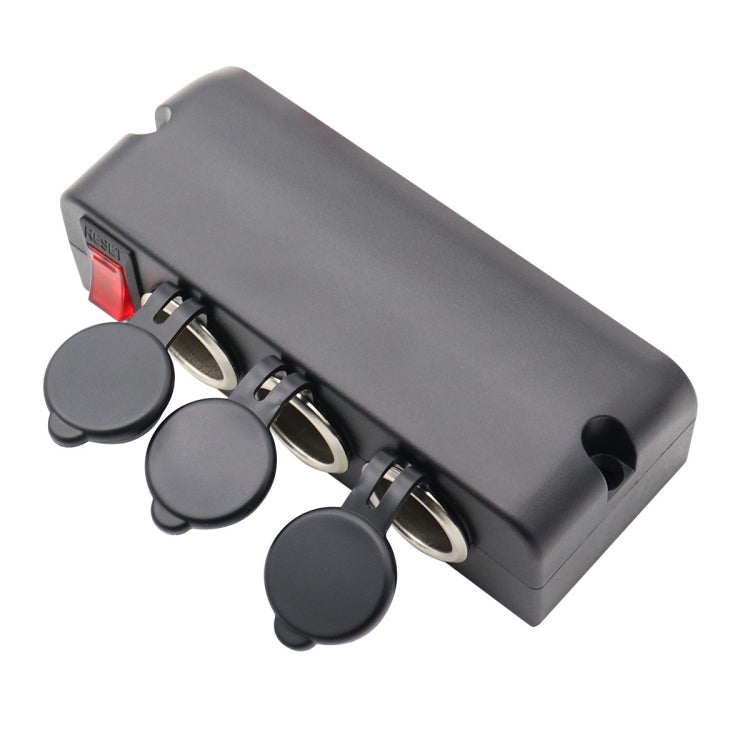 3 in 1 12-24V 16A Car Cigarette Lighter Socket with Overload Protection Switch Control, 3 in 1 12-24V 16A - HoMEdemic™ 