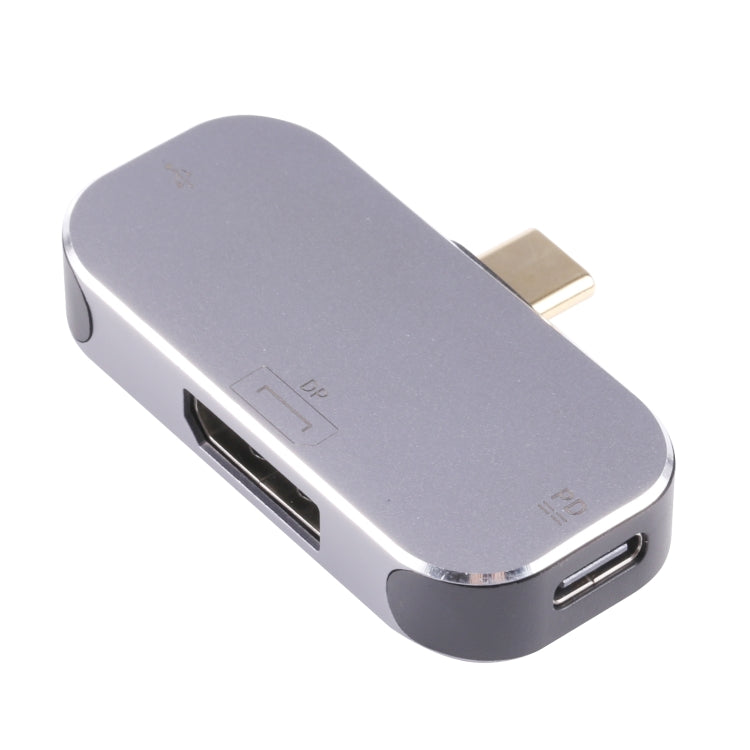 3 in 1 USB-C / Type-C Male to USB-C / Type-C Charging + USB + DP Female Adapter, USB-C / Type-C + USB + DP - HoMEdemic™ 