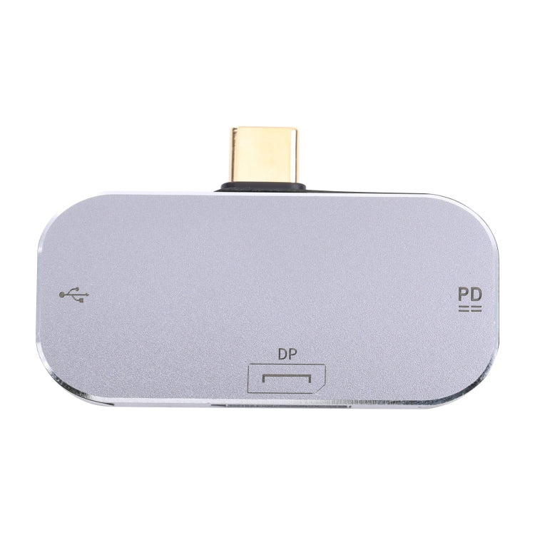 3 in 1 USB-C / Type-C Male to USB-C / Type-C Charging + USB + DP Female Adapter, USB-C / Type-C + USB + DP - HoMEdemic™ 