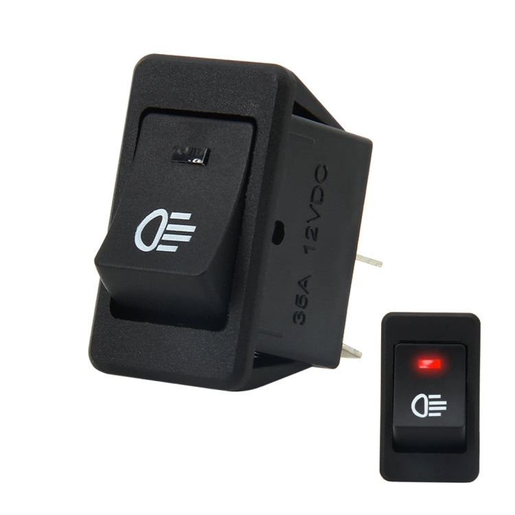 30 Amp 12 Volt Four Plugs LED ON OFF Car Fog Light Switch - HoMEdemic™ 