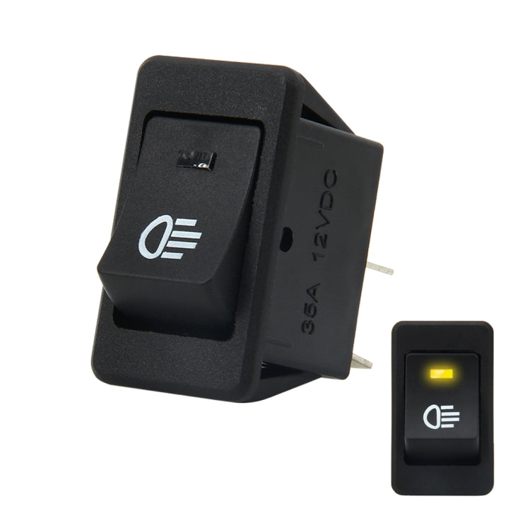 30 Amp 12 Volt Four Plugs LED ON OFF Car Fog Light Switch - HoMEdemic™ 