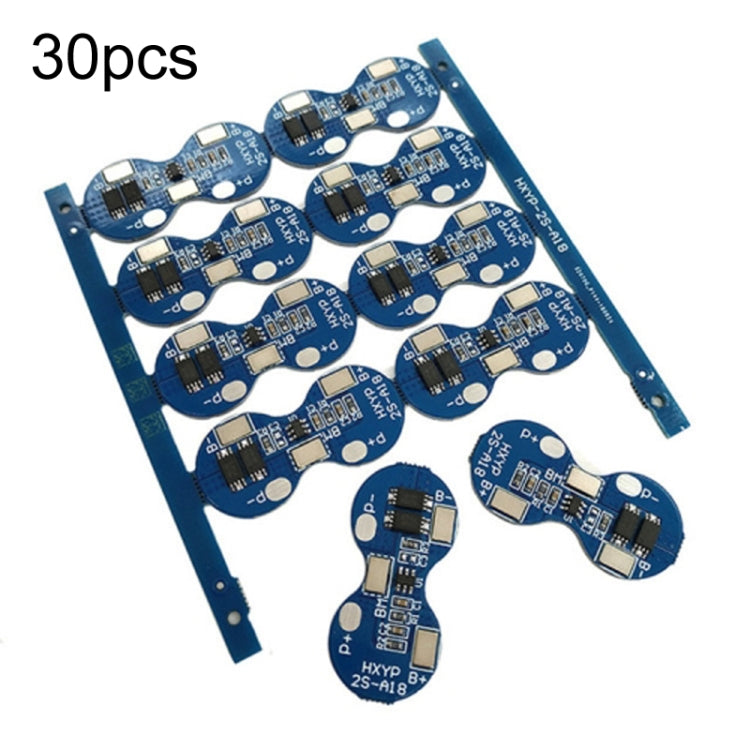 30 PCS  4A  2-Tandem 7.4V / 8.4V 18650 Lithium Battery Protection Board,  Anti-Overcharge, Anti-Overdischarge - HoMEdemic™ 