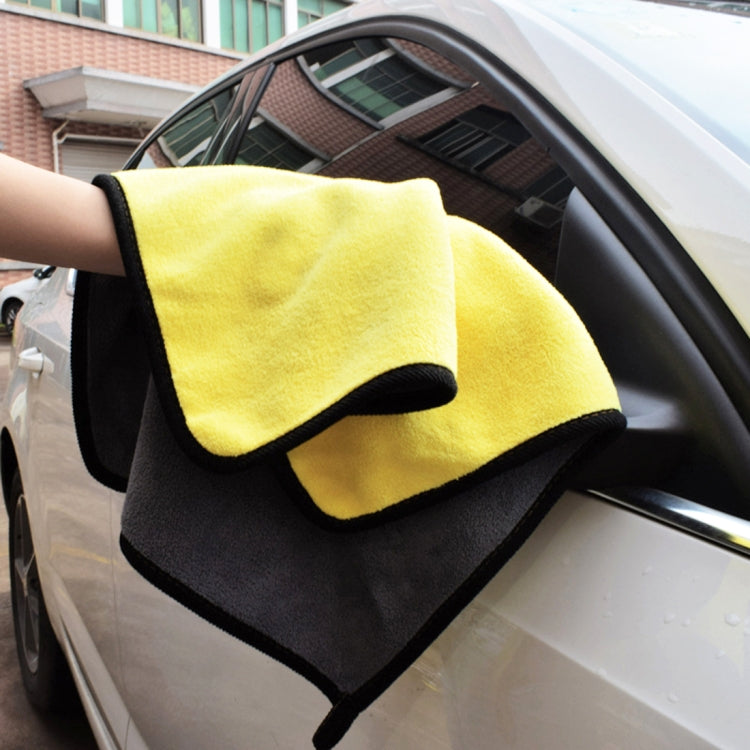 30 x 30cm Microfiber Absorbent Cleaning Drying Clean Cloth Washing Car Care Wash Towel, 30 x 30cm - HoMEdemic™ 
