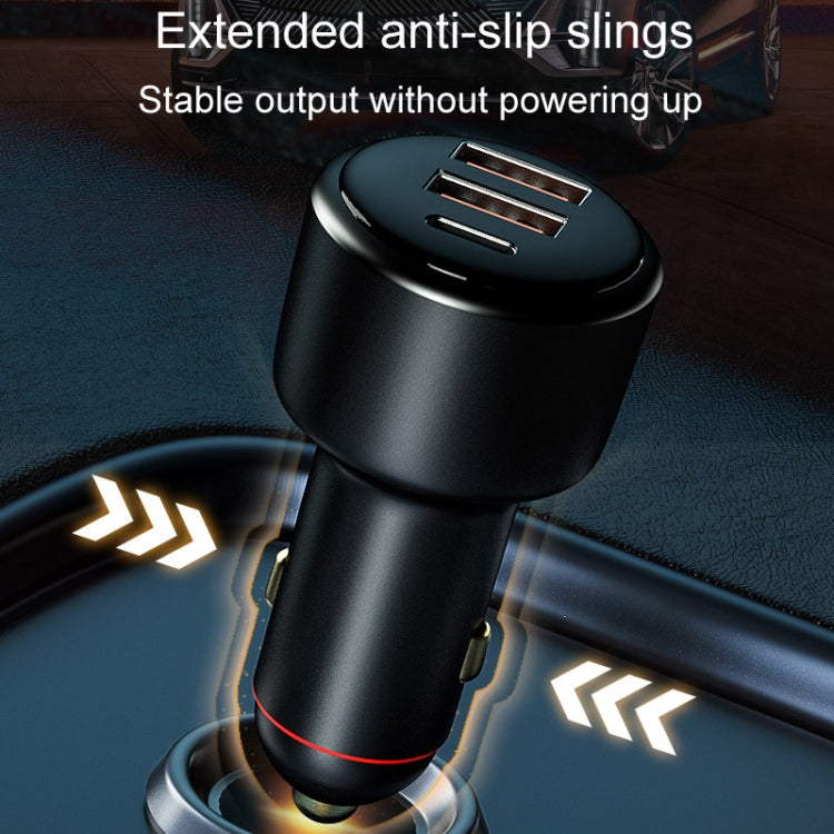 300W Vehicle Mini Fast Charging Charger Car One To Three Cigarette Lighter - HoMEdemic™ 