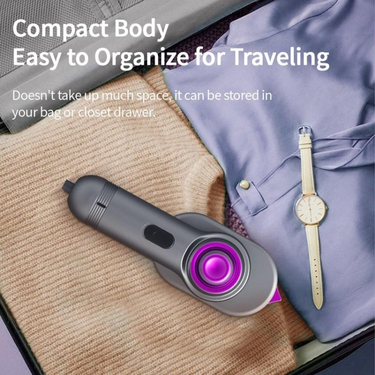 30W Mini Steamer Rotary Folding Iron Insulation Anti-Scald Garment US Plug(Grey) - HoMEdemic™ 