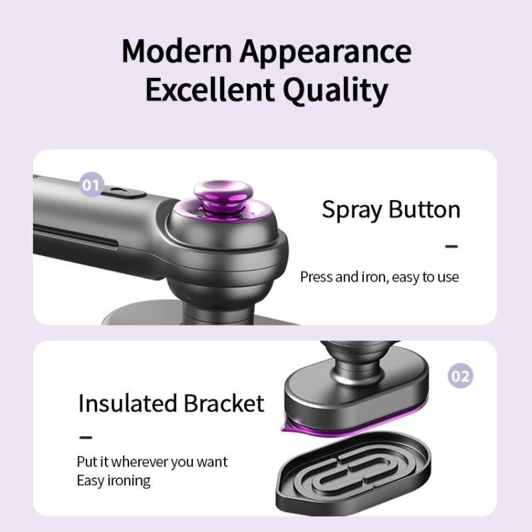 30W Mini Steamer Rotary Folding Iron Insulation Anti-Scald Garment US Plug(Grey) - HoMEdemic™ 