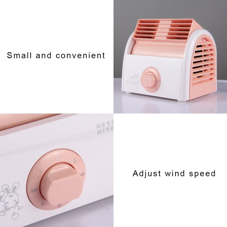 30W Turbine No Blade Mini Desktop Mute Fan for Dormitory / Bedroom / Living Room / Office, 3 Kinds Speed Mode, AC 220V - HoMEdemic™ 