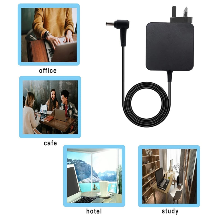 33W 19V 1.75A Laptop Charger Adapter with DC 4.0 x 1.35mm Port For ASUS S200 S200EX202E X202 X201E X201, US Plug - HoMEdemic™ 