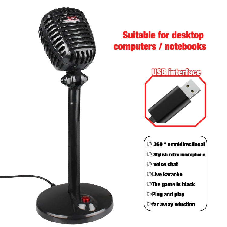360 Degree Rotatable Driveless USB Voice Chat Device Video Conference Microphone, Cable Length: 2.2m - HoMEdemic™ 