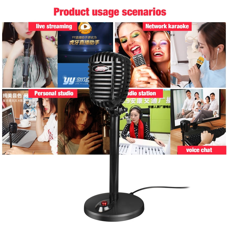 360 Degree Rotatable Driveless USB Voice Chat Device Video Conference Microphone, Cable Length: 2.2m - HoMEdemic™ 