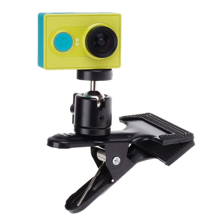 360 Degree Rotation Backpack Hat Clip Fast Clamp Mount for Xiaomi Yi Sport Camera, Xiaomi Yi - HoMEdemic™ 
