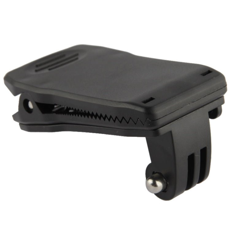 360 Degree Rotation Backpack Rec-Mounts Clip Clamp Mount for GoPro, Insta360, DJI and Other Action Cameras(Black) - HoMEdemic™ 