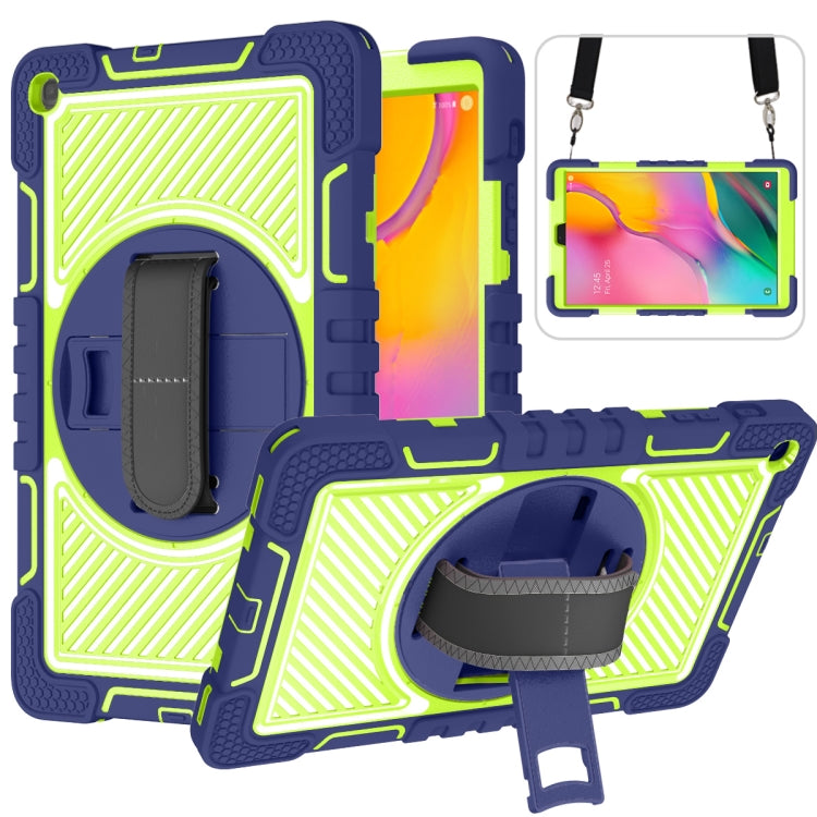 360 Degree Rotation Contrast Color Shockproof Silicone + PC Case with Holder & Hand Grip Strap & Shoulder Strap - HoMEdemic™ 