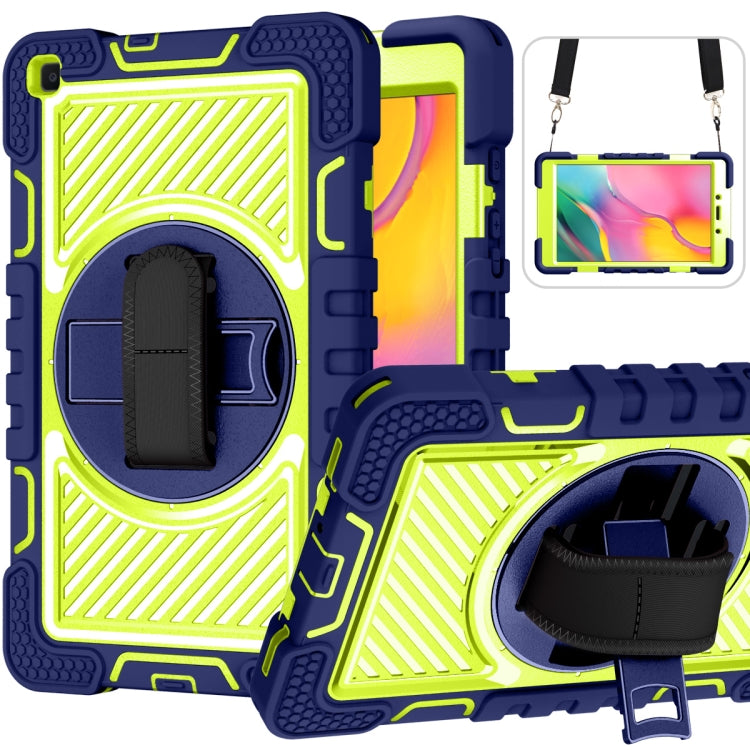 360 Degree Rotation Contrast Color Shockproof Silicone + PC Case with Holder & Hand Grip Strap & Shoulder Strap - HoMEdemic™ 