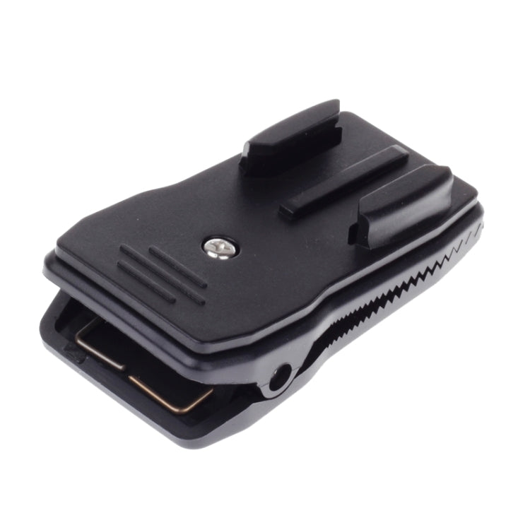 360 Degree Rotation J Shape Backpack Hat Clip Fast Clamp Mount for Xiaomi Yi Sport Camera(XM17) - HoMEdemic™ 