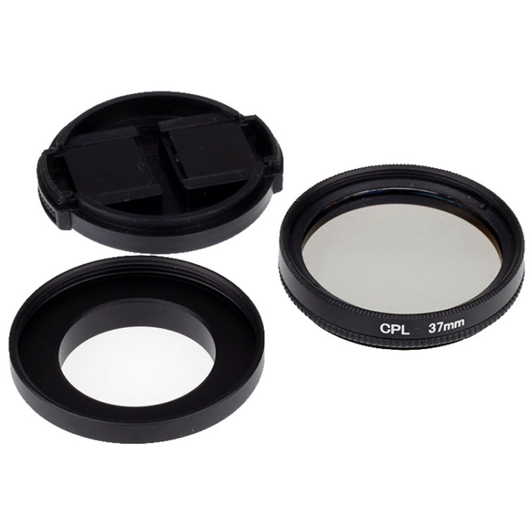 37mm CPL Filter Circular Polarizer Lens Filter with Cap for Xiaomi Xiaoyi 4K+ / 4K, Xiaoyi Lite, Xiaoyi Sport Camera - HoMEdemic™ 