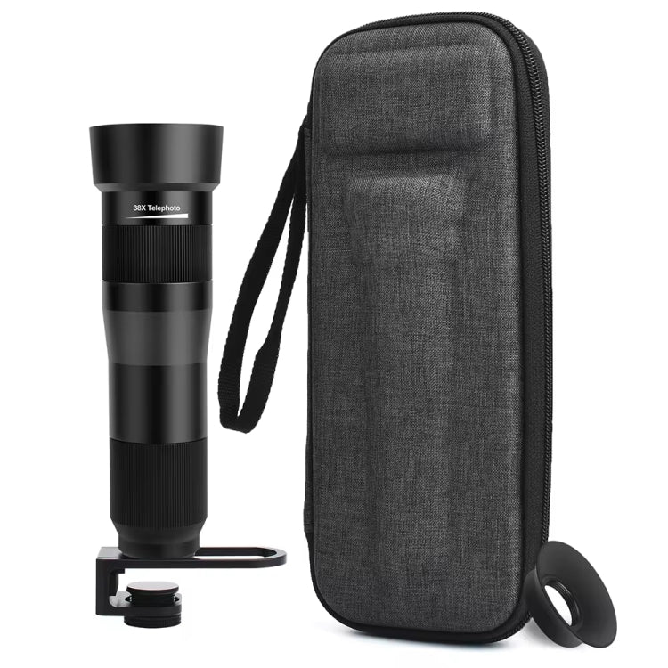 38X Mobile Phone Telephoto Lens Set Monocular Telescope With Tripod - HoMEdemic™ 