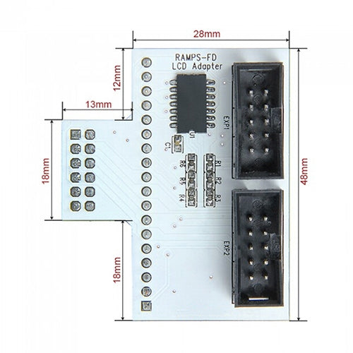 3D Printer LCD Panel Adapter for RAMPS-FD - HoMEdemic™ 