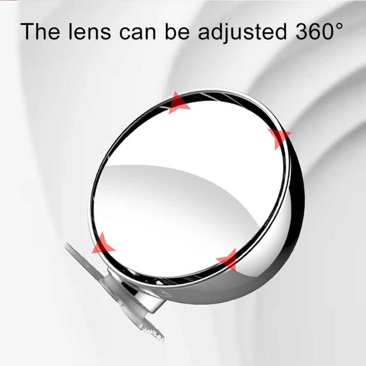 3R-044 Auxiliary Rear View Mirror Car Adjustable Blind Spot Mirror Wide Angle Auxiliary Rear View Side Mirror - HoMEdemic™ 
